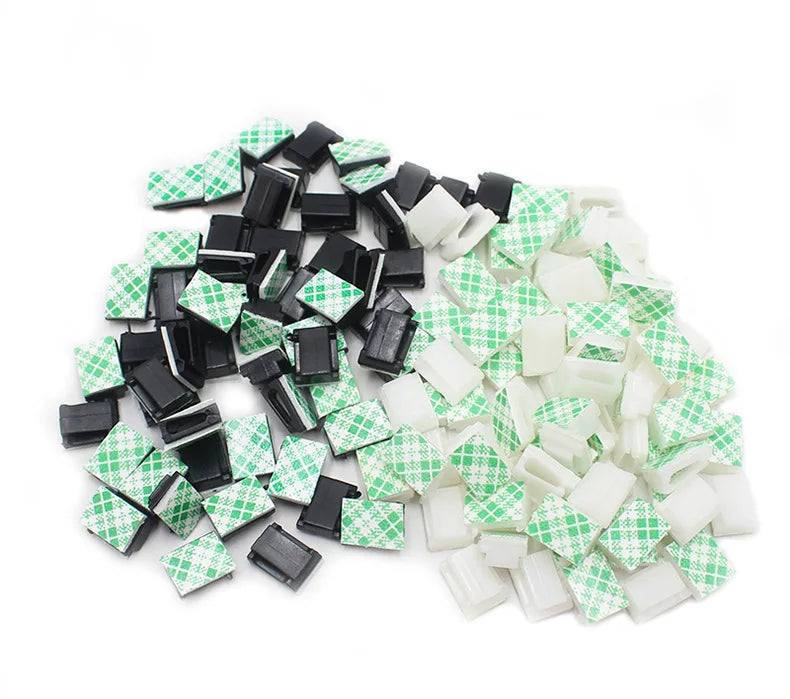 Car Wire Cord Clip Car GPS Data Cable Adhesive Cable Clips