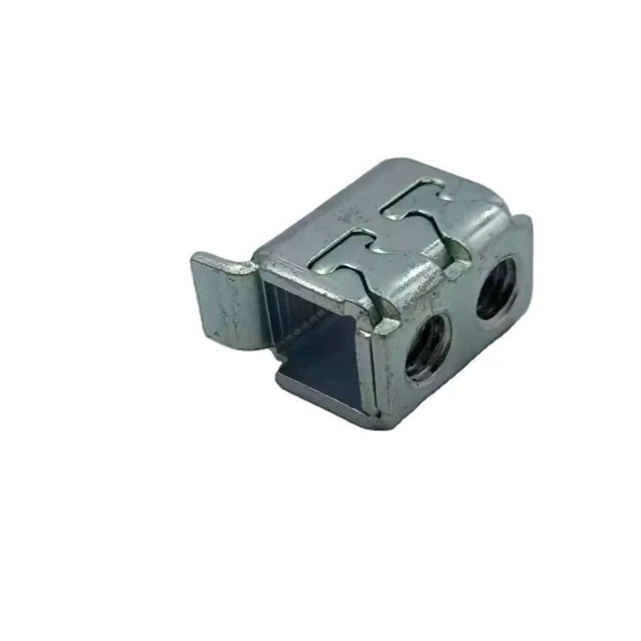 Small Blue Zinc-Plated Steel Screw Terminal Post Fastener Circuit Breaker Energy Meter DIN Rail M6-M18.55X12.1X15.8 Size QD