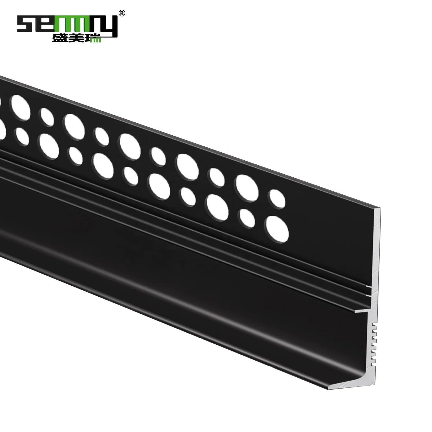Hot Sale Embedded Skirting Wire Aluminum Alloy Special Aluminum Alloy Skirting Wire for Embedded Wall Panel Skirting Board