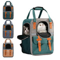 42 Designs Outdoor Portable Airline Approved Breathable Travel Carrier Dog Cat Foldable Handle Backpack Pet Carrier Backpack