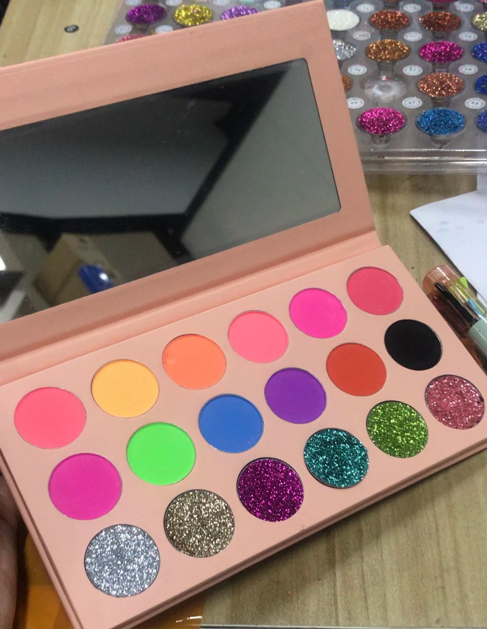 Brand Cosmetics Single Eye Shadow Palette Vegan Cruelty Free Cosmetics 209 Colors Eye Shadow