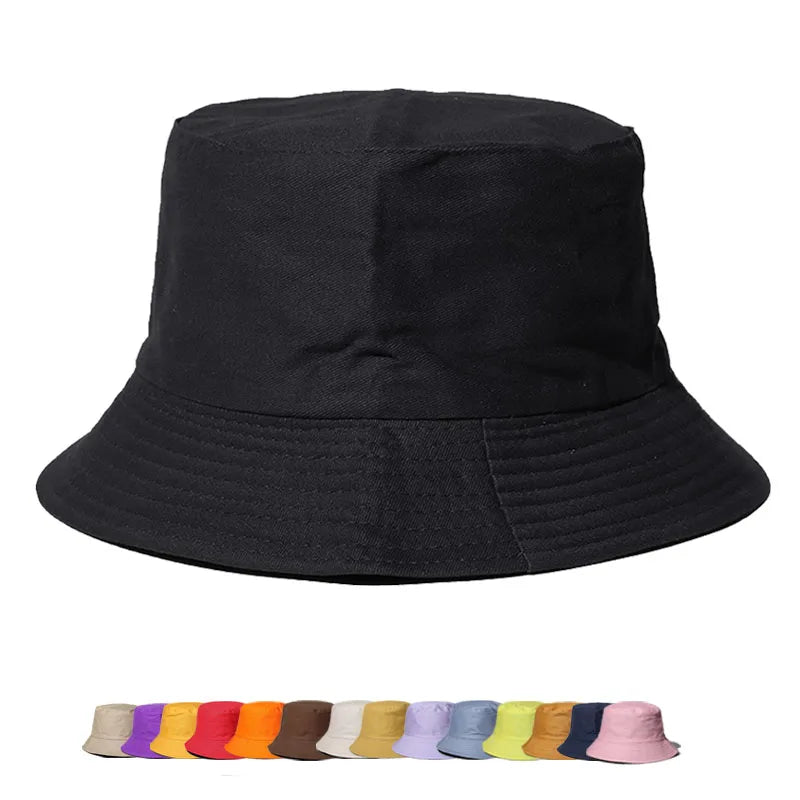 Wholesale Custom Digital Printing Logo Reversible Bucket Hats-Velour/Denim Cartoon Pattern Formal Style Fishing Outdoor Use