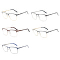 Full Frames Eyeglasses Optical Glasses Wholesale Branded Eye Glass Clear Metal China for Men CE Diamond Unisex