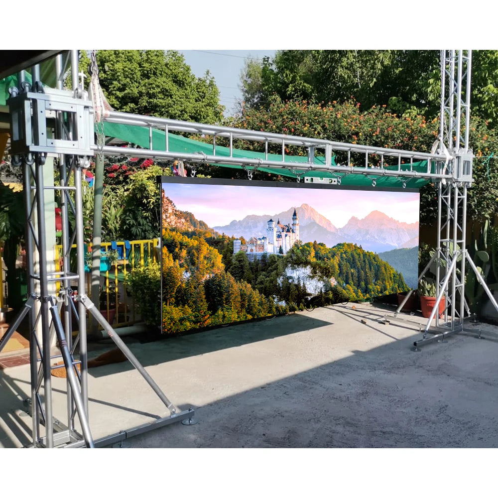 Private Module Outdoor Giant P3.91 P4.81 LED Video Wall Panel Rental LED Display Screen for Retail Store Elevator Wayfinding