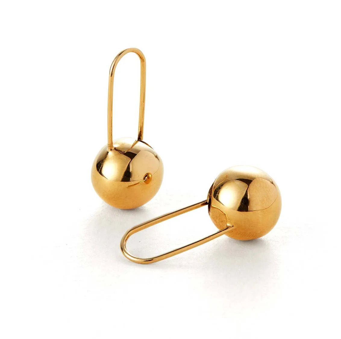 Milskye Cute Jewelry Set for Women Shiny Wedding Fashion Fine Jewelry for Women 925 Silver 18k Gold Pin Bead Hoop Earrings