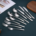 Shiny 18/10 Stainless Steel High End Cutlery Set for Wedding and Back to School Wholesale Flatware