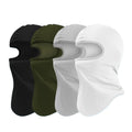 R Solid Color Balaclava Ski Cycling One Hole Full Face Cover Windproof Neck Head Warmer Cap Designer Balaclavas