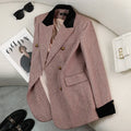 Hot Selling Double Breasted Ladies Blazers Fashion Casual Women s Suits Blazers Wholesale Women's Jackets
