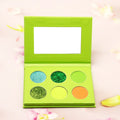 Wholesale Custom Empty Makeup Cardboard Eyeshadow Palette Pick Your Own Colors 5g Private Label Glitter Eye Shadow Palette