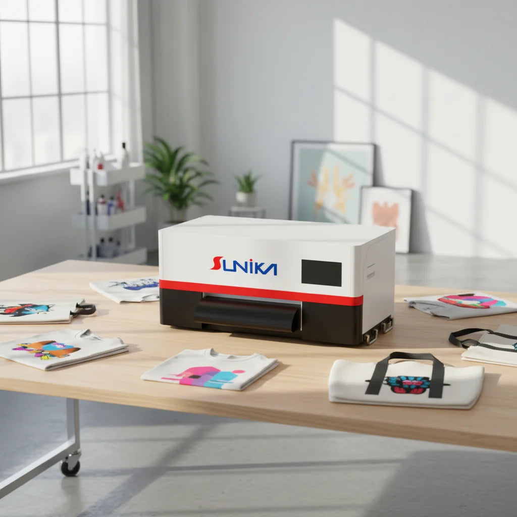 Popular 30cm DTF Printer Clothes for Winter Hot Selling Print Machine 2 Print Heads F1080 XP600 Direct to Film Printer