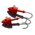 SNEDA 7g 10g 14g 21g 28g 32g 36g 40g 45g Fish Head Shaped Lead Head Hook Jigging Hooks Soft Worm Fishing Lure Hooks