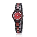 TJW Luxury Digital Display Women's Wooden Watch 26mm Glass Window Miyota Movement Customized Logo Small Batch Fashion Business