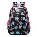 Custom Black logo Print Small Reusable Fashion Teenage Girl Book Bag School for 8 Year Olds