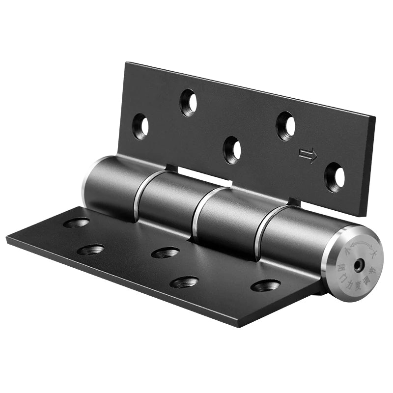 Heavy Duty 5 Inch Automatic Soft Closer Spring Hinges Hydraulic E-Type Buffer Door Hinges Wooden Bathroom Door Made Aluminium
