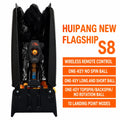 Huipang S8-PRO Table Tennis Robot Remote Control Automatic Ping Pong Serving Machine Club Training Ball Launcher with Net