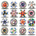 Cool Promotional Toys Double Layer New Metal Fidget Spinner Fingertip Fidget Spinners with Rudder Zinc Alloy Hand Spinner Toy