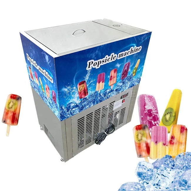 Stainless Steel Different Molds Ice Lolly Popsicle Making Machine Lollipop Ice Cream Stick Popsicle Machine