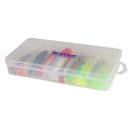WEIHE 78pcs Printed Float Fishing Lure & Accessory Kit for Lake & Stream Artificial Soft Bait with Hooks
