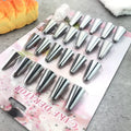 Helpful Baking Tool Cake Decoration Accessories Cake Decorating Tools Set Stainless Steel Baking Nozzles Set