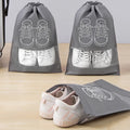 Travel Shoe Bags Dustproof Non-woven Drawstring Storage Bag Shoes Packing Organizers Shoes Bags for Travel for Men & Women