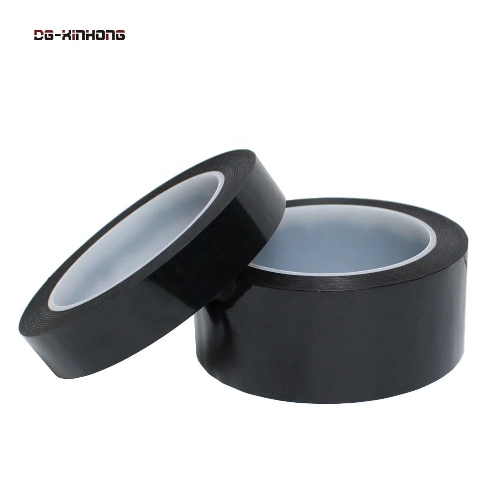 2- Heat Resistant Black Light Blocking Shading Mara Polyester PET Acrylic Adhesive Mylar Transformer Electrical Insulation Tape