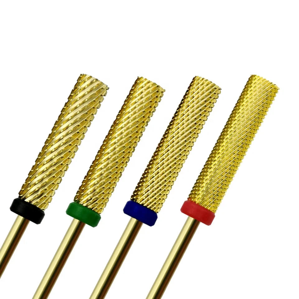 HYTOOS 24mm Barrel Carbide Super Long Nail Drill Bits 3/32 Electric Drills Accessories Manicure Bit Tool Supplier
