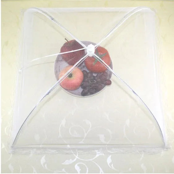 Collapsible Pop-Up Mesh Screen Food Cover Tent Umbrella for Outdoor BBQ Parties Picnics