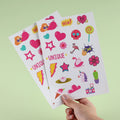 Factory Custom Waterproof Vinyl A4 A5 A6 Sheets Kiss Cut Paper Labels  Sheets
