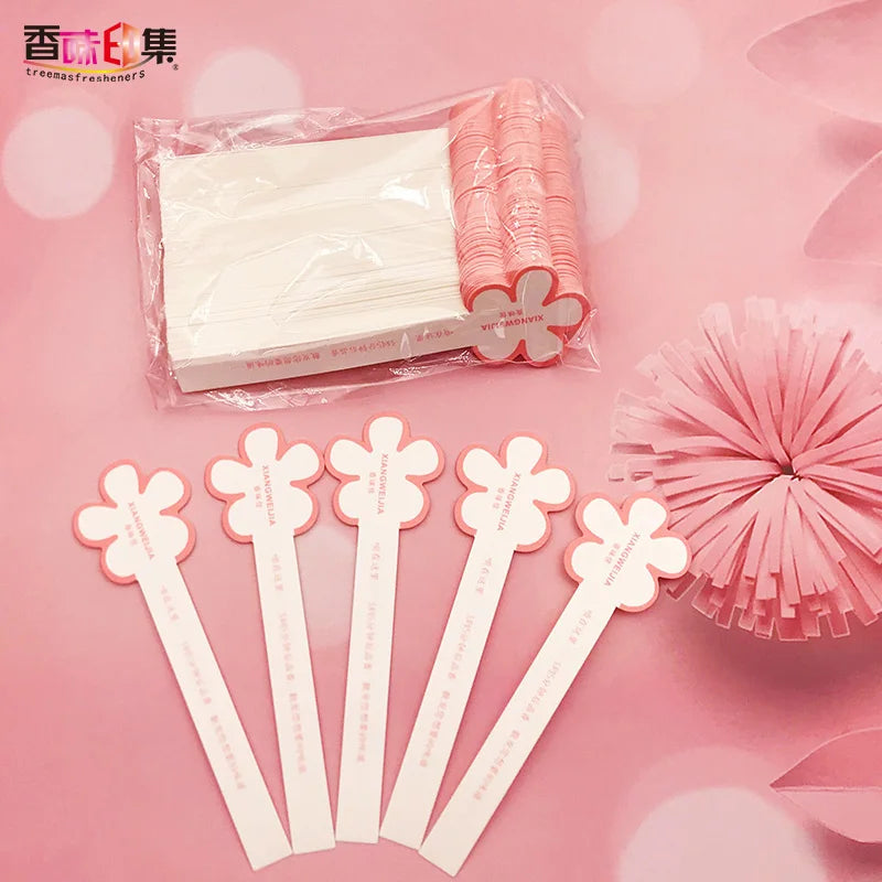 Zhengmao Treemas Fragrance World Perfume Testers Labels ZM04 Stripe Design Digital Printing Art Paper Hot Stamping