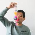 New Arrivals LED Light Timer Bottle Chug Beer Snorkel for Drinking Game Party bar Beach Chug Timer Bottle Drinks