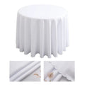 Hotel Custom Polyester Linen Table Cloth for Home Hotel Meeting Party and Wedding