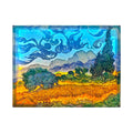 Crystal Photo Frames 3D Night Light Desk Lamp LED Wall Arts Van Gogh Painting for Home Decor
