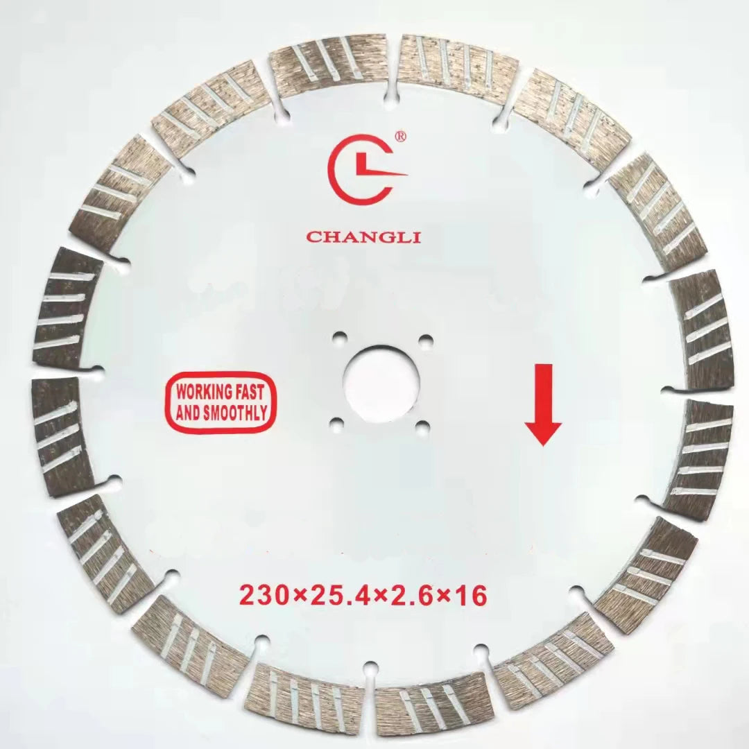 High Repurchase Sharp Diamant Disk 230mm 9 Inch Disco Turbo Diamond Saw Blade for Cutting Granite Concrete