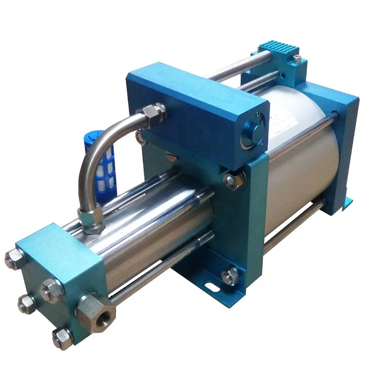 30 Years Factory High Efficiency Mini Double Acting Gas Booster Pneumatic Clamp Cylinder