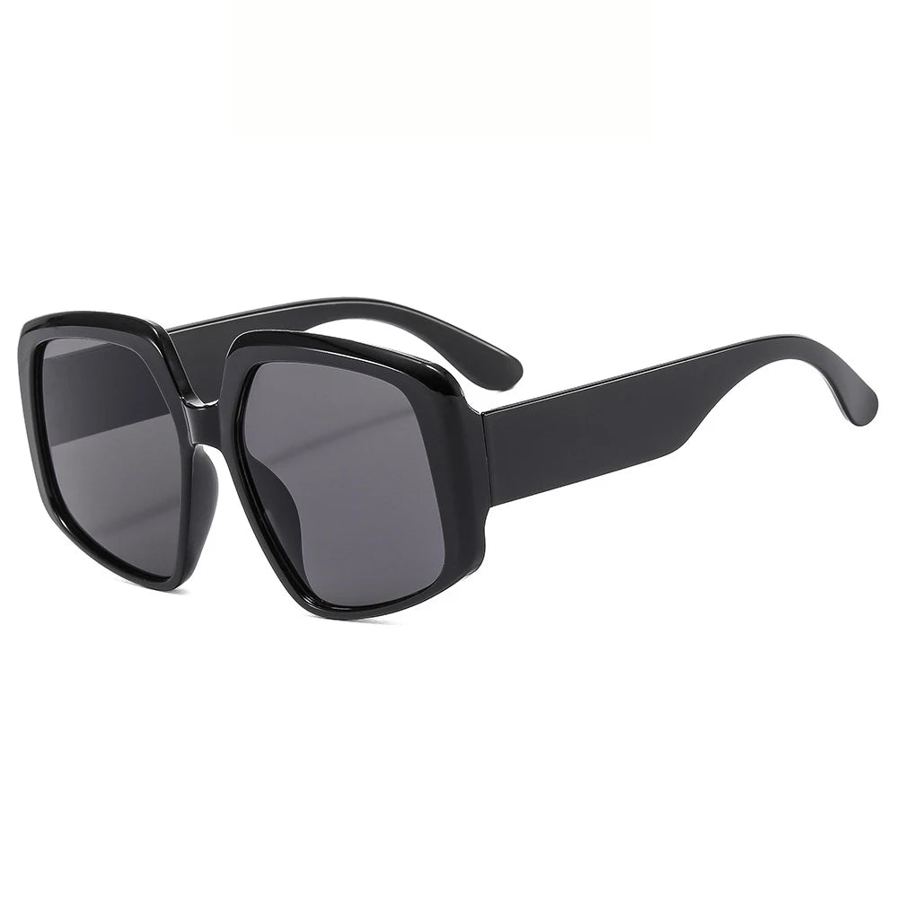 2025 New Designer Driving Large Shades Sunglasses Custom Gafas De Sol Metal Polarized Retro Square Oversized Glasses