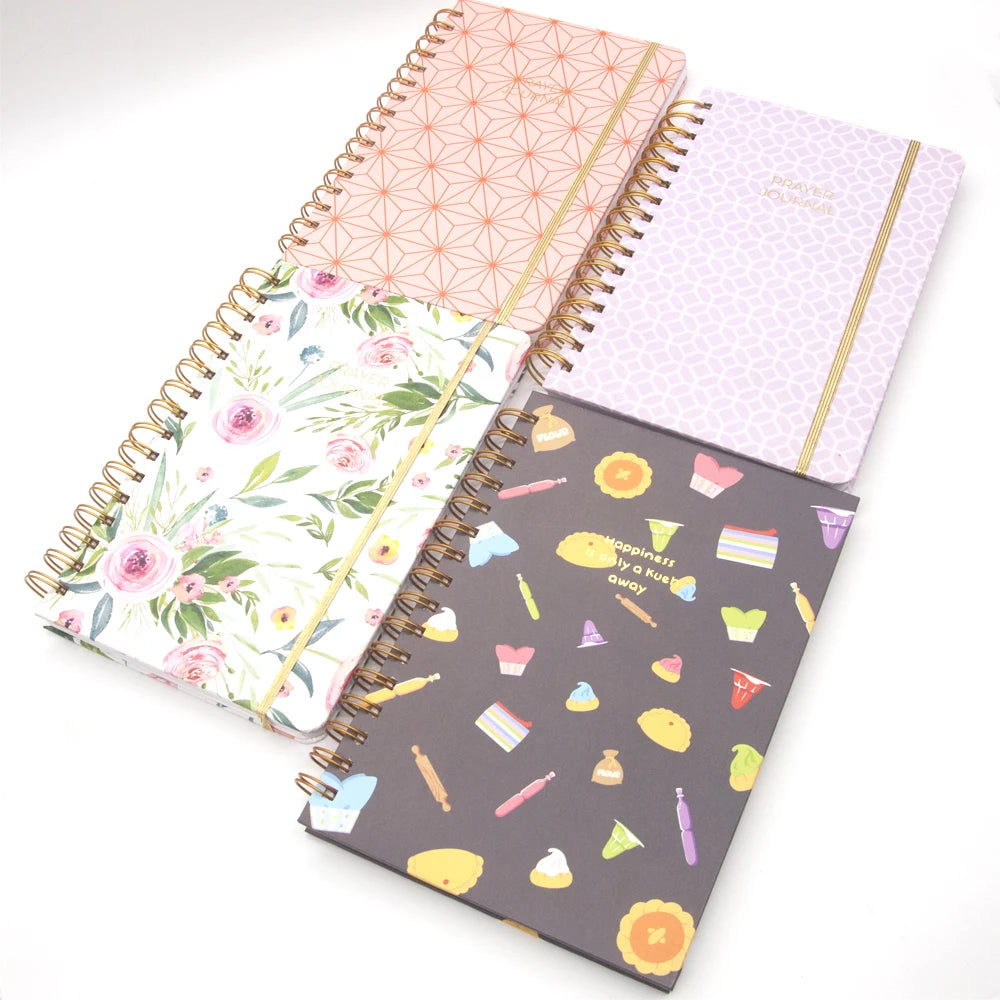 Bulk Custom Hardcover Spiral Notebook Printing