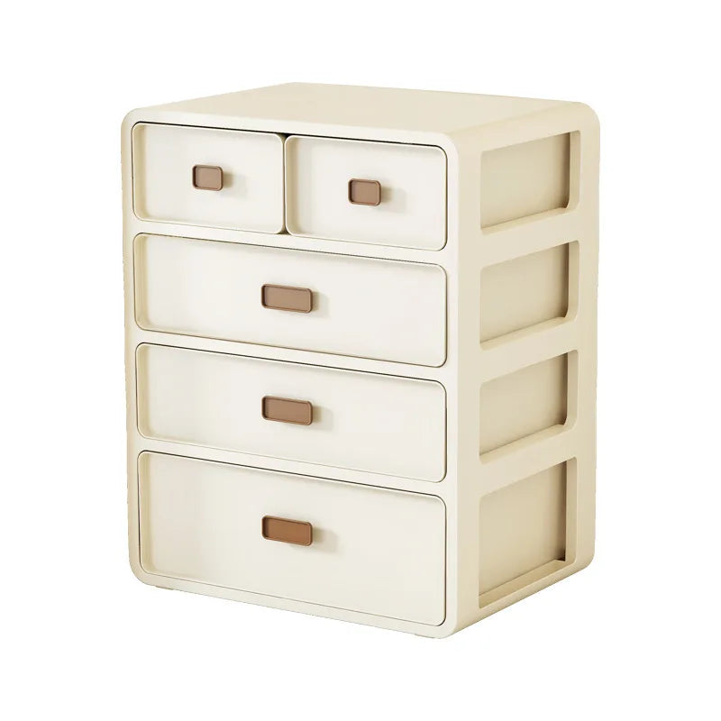 Hot Sale 2/3/4 Layers Clothing Plastic Storage Box  Bedside Organizer Box Underwear Storage Box