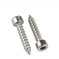 DIN912 M2 M2.6 M3 M3.5 M4 304 A2-70 Stainless Steel Allen Hex Hexagon Socket Cap Head Self-tapping Screw Furniture Wood Screw