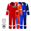 Customize Logo Fireproof Mining Protective Clothing Work Jacket Suits Workwear Uniform FRC FR Costume
