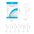 Bulk Mint Flavor Teeth Flosser 100 Picks Per Bag Floss Stick Thin Dental Floss Picks