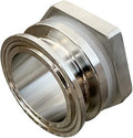 Custom Size Sanitary Stainless Steel 304/316L Ferrule Tube Fittings Low Pressure Pipes Fitting with Tri Clamp and Hose Adapter