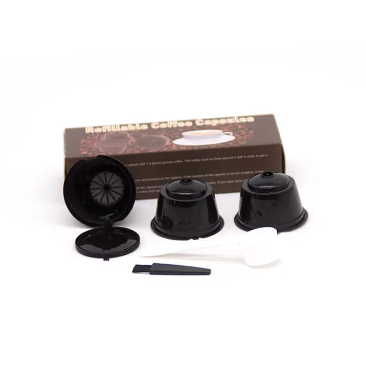 Hot Sale Plastic Coffee Capsules with Lid for Boxespresso Machine Portable Dolce Gusto