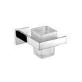 304 Stainless Steel Single Toothbrush Tumbler Holder Wall Mounted Bathroom Toothbrush Cup Holder Chrome Finish