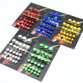SDPSI30Pc Motorcycle Modification Accessories Motorcycle Screw Nut Bolt Cap Covers Decorative Styling Parts for Yamaha Kawasaki