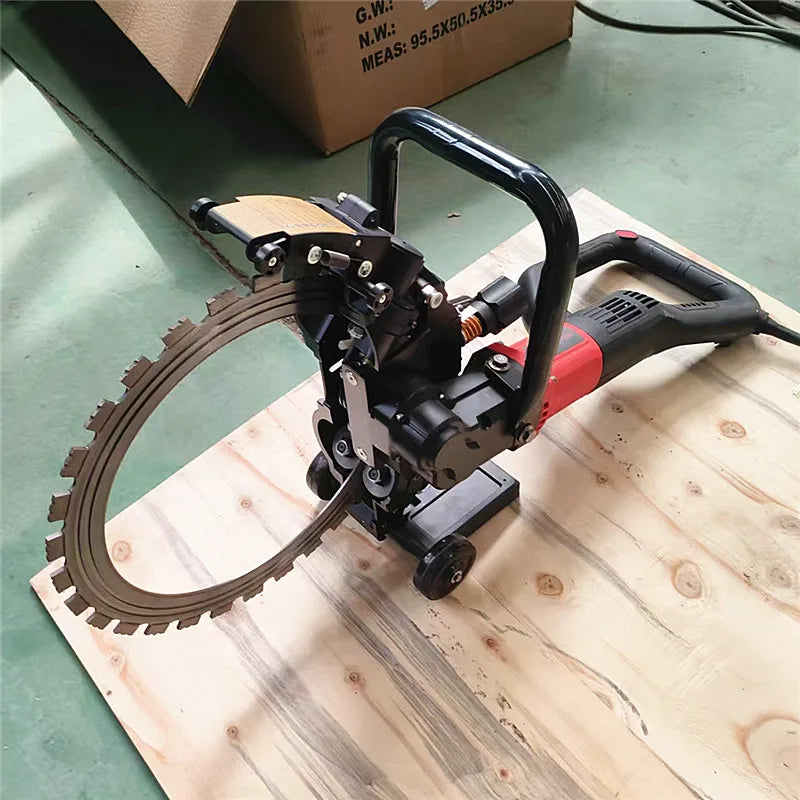 High Frequency Electric Gear-Driven Ring Saw Machine 300mm Saw Blade Concrete Wall Cutting Machine 220V Engine Motor