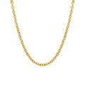 Fashionable Versatile Overlay Necklace With Stainless Steel Plated 18K Gold O-Chain Pendant Free Nude Chain Jewelry for Women