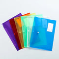 Letter Size A4 Office Supplies Plastic Envelopes Poly Envelope Folder Clear Plastic Envelope Plastic File Folders Organization