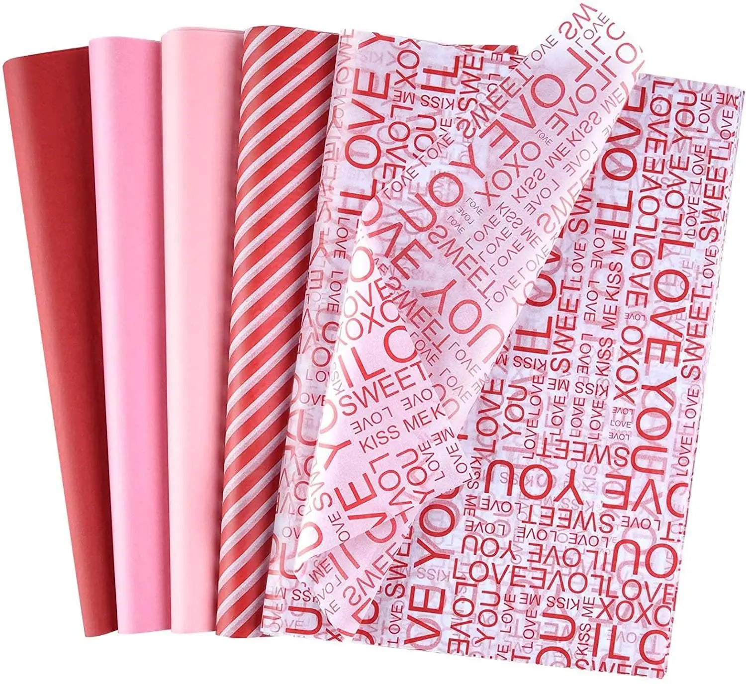 Valentine'S Day Gift Wrapping Paper Sheet