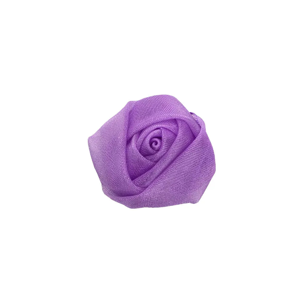 New Handmade 4CM  Stereo Chiffon Rose Bud for  DIY Children's Headwear Cloth Accessories
