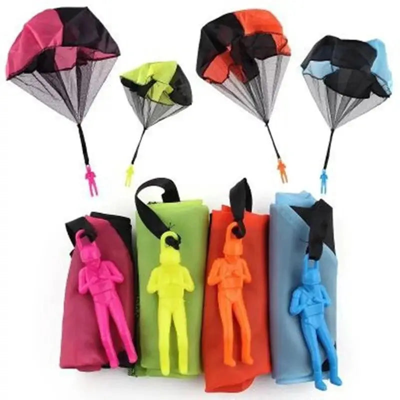 Hand Throwing Parachute Kids Outdoor Funny Toys Game Play Toys for Children Mini Educational Toy